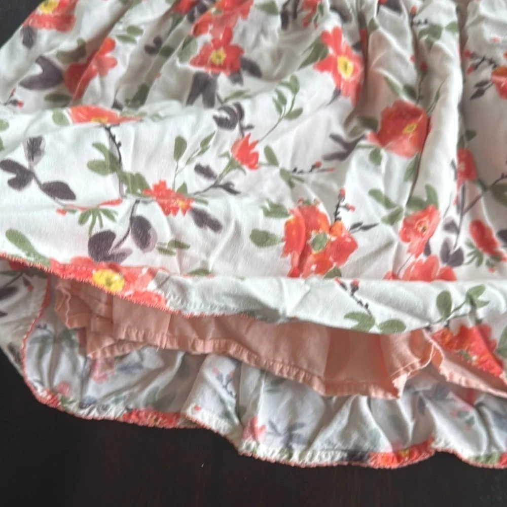 Matilda Jane Coral Polka Dot and Floral Dress